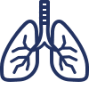 Icone illustrant des poumons